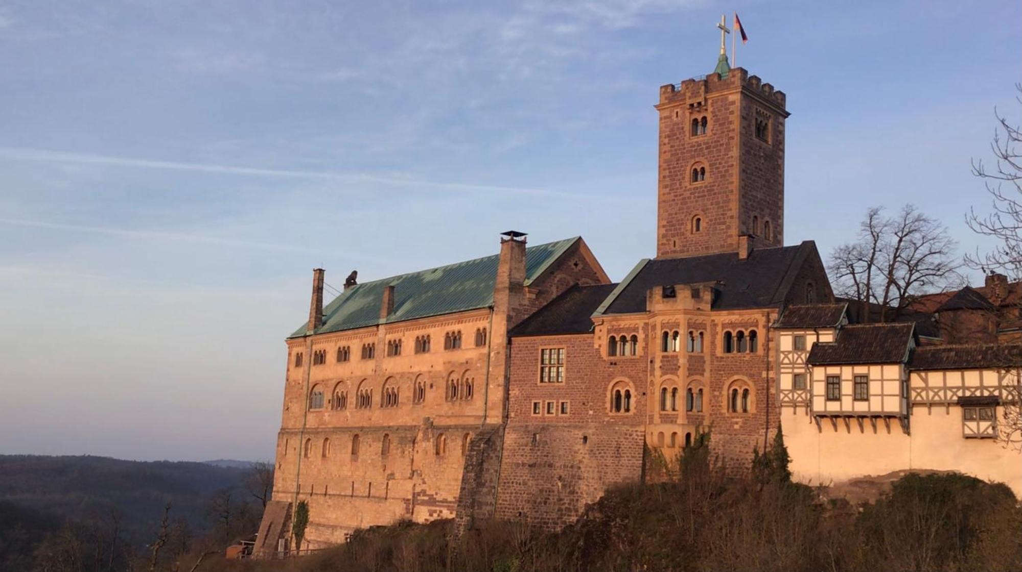 Zentral Gelegenes Apartment Am Fusse Der Wartburg Эйзенах Экстерьер фото